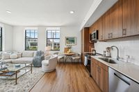 Kitchen and living room