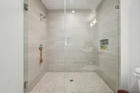 Large walk in shower