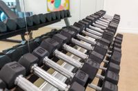 Tradition at Palm Aire Fitness center with free weights