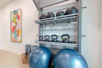 Tradition at Palm Aire Fitness center with free weights