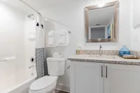 Tradition at Palm Aire Bathroom with shower/tub combo