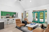 Kitchen and seating area in the clubroom