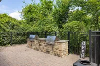 Outdoor grilling station