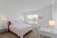 Furnished guest bedroom