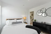 Furnished guest bedroom