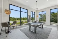 Pool table gaming room