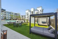 Poolside Cabanas and Seating