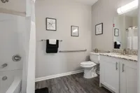 Model bathroom