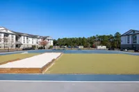 Outdoor shuffleboard