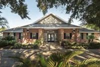 Exterior of the leasing office and clubroom