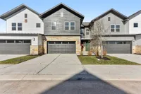 Exterior of townhomes