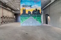 mural in parking garage