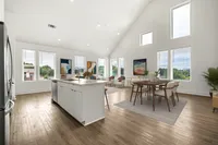 Living Room Kitchen