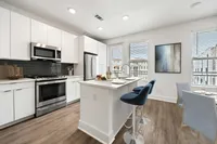 kitchen with stainless steel appliances