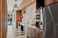 Clubroom kitchen area