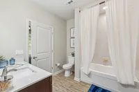 Bathroom with tub