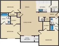 3BR Floorplan