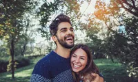 Couple at the park