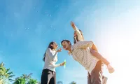 Family at the park