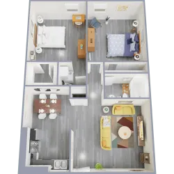 Garden Two Bedroom Two Bath