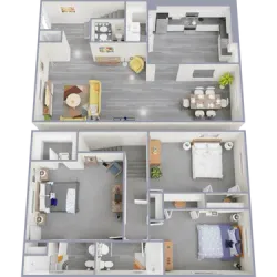 Garden Town Home 3x2.5