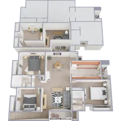 3 bed 1.75 bath c