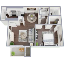 ONE BEDROOM ONE BATH
