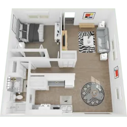 one bedroom one bath