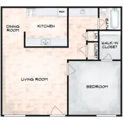 one bedroom one bath