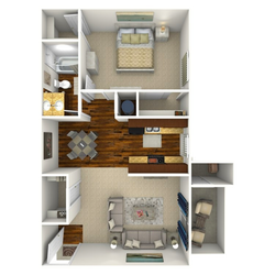 Hillside Floor Plan