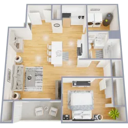 A1 - one bedroom apartment home