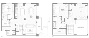 1Riva Row New Apartments | Luxury Apartments in Texas | 1Riva Row 2 bedroom townhome with den