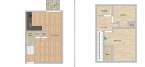 2 Bed/ 1.5 Bath