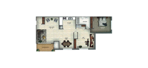 One Bedroom Plus Den