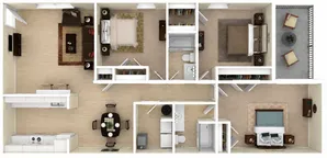 Renovated 3 Bedroom