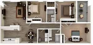 Three Bedroom Platinum