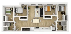 4x2 Suite A