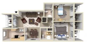 Tesoro on Spain C2 Two Bedroom