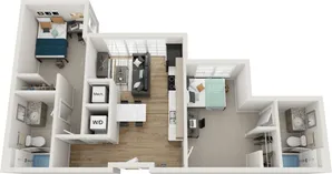 2BR/2BA - B5- Option 1