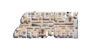 2 Bedroom | 1 Bathroom Apartment