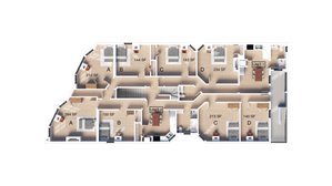 4 Bedroom | 1.5 Bathroom Apartment
