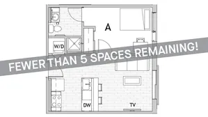 1 Bedroom Floor Plan 1