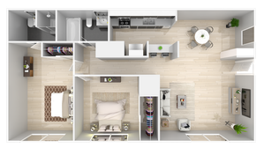 2 Bedroom x 2 Bathroom