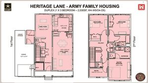 3 bedroom homes at Natick Soldier Systems Center