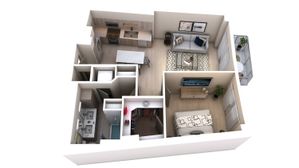 One Bedroom One Bath (806)