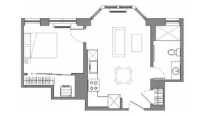 Sm One Bedroom Bay Window