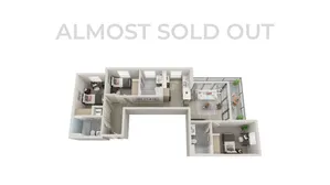 less than 10 units left