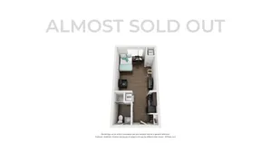 less than 5 units left