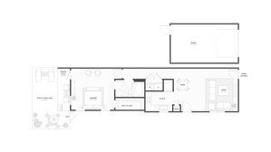 1 Bedroom Floor Plan | Apartments In McKinney TX | Luxe Prosper