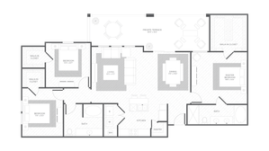 Seahorse Floorplan, 3 Bedroom 2 Bathroom, 1534 Square Feet